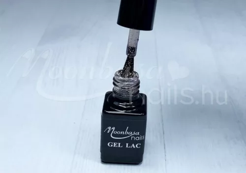 One Step Gellack 5ml #263 Dunkler Regenbogen Glitter