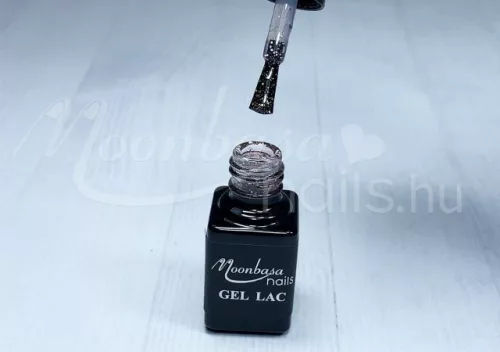 One Step Gellack 5ml #263 Dunkler Regenbogen Glitter