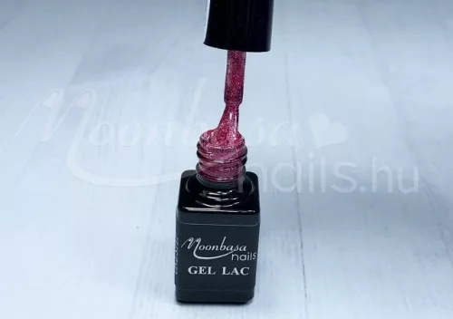 One Step Gellack 5ml #268 Extra glitzerndes dunkles Magenta