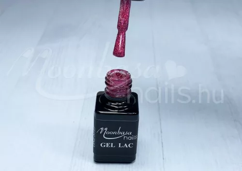 One Step Gellack 5ml #268 Extra glitzerndes dunkles Magenta
