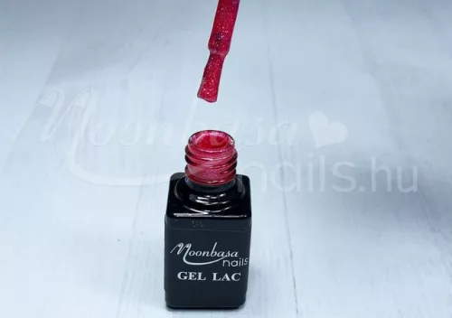 One Step Gellack 5ml #065glitzerndes Neon Magenta