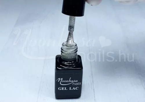 One Step Gellack 5ml #085glitzerndes Silber