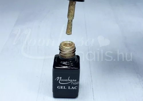 One Step Gellack 5ml #091 Glitzerndes Gold