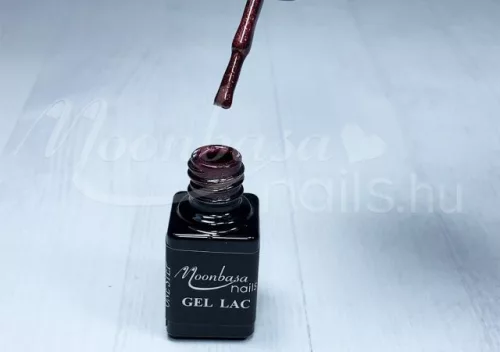 One Step Gellack 5ml #149 Glitzerndes Bordeauxrot