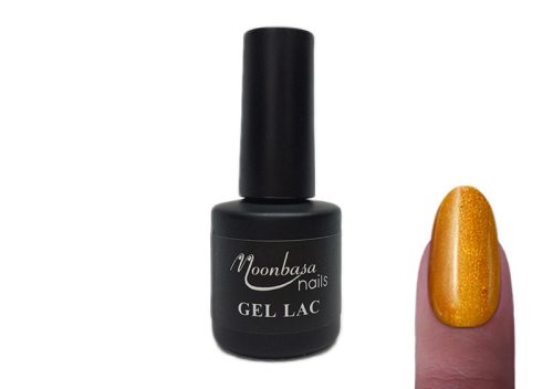 Géllakk 6ml #296 Enyhén csillámos sötétarany