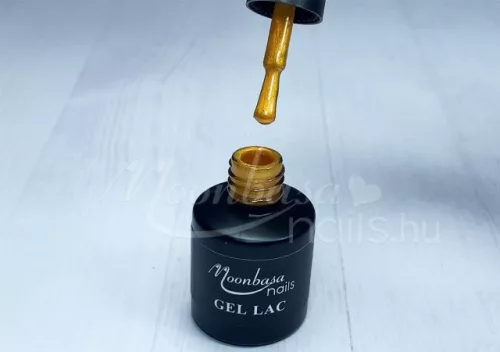 Gellack 6ml #296 Leicht glitzerndes Dunkelgold