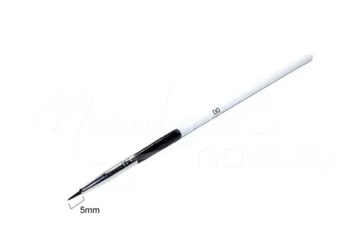 Dekorativer Pinsel mit spitzer Spitze #00  D009 00 Weiß Schwarz