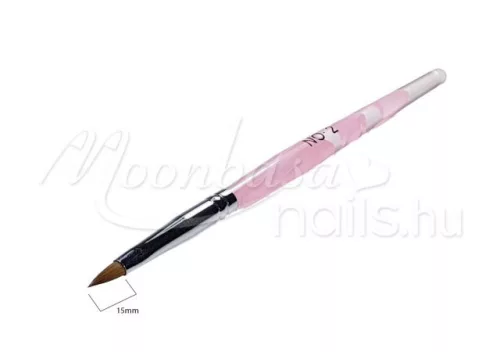 Porzellan Spitzpinsel NO2  P001 2 Rosa