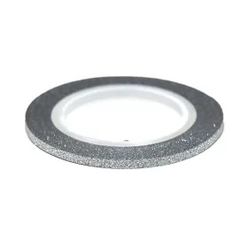 3D mattierte Zierstreifen  #102 Silber