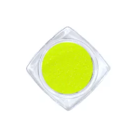 Neon Glitzerpuder mit Zuckereffekt 5ml #510 Gelb