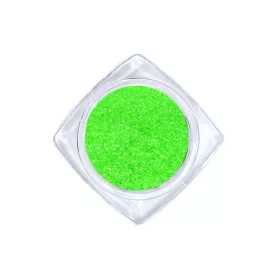 Neon Glitzerpuder mit Zuckereffekt 5ml #511 Grün