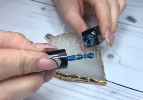 Tiger Eye Thermo Gellack 5ml #866 Adria blau – Anilinblau