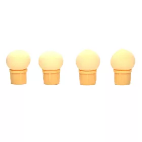Schwammköpfe für Ombre Pinsel, 4 Stück  