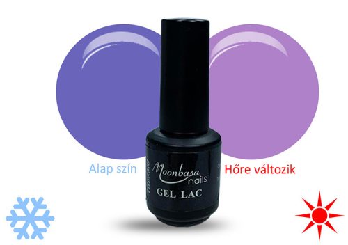 Thermo géllakk 5ml #404 Lila-világos lila