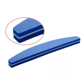 Buffer sandgestrahlt 100/180  blau