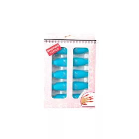 Soaking Pinzetten Set 2x5 Stück  blau
