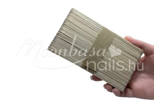 Orangenholzspatel zum Wachsen 50 Stück/Packung  