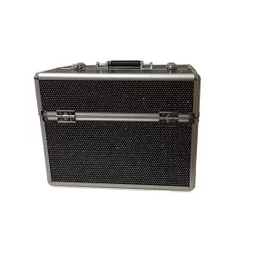 Kunstnageltasche  #380 B Glitzerndes Schwarz