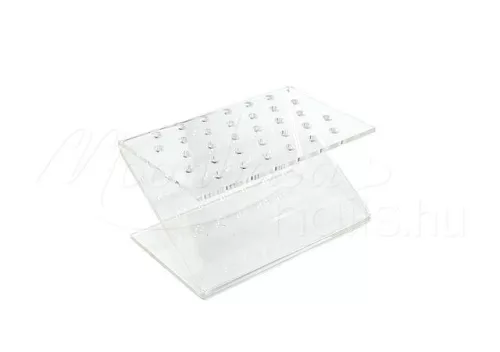 Nailart Ständer mit 18 Spitzen  #001 18 Transparent