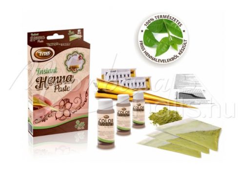 Instant Henna Paste 3 Stück  #500921 