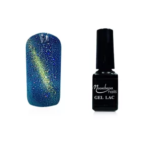 Tiger Eye Gellack 5ml #843glitzerndes Samtblau