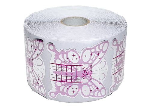 Műköröm sablon 500 db #020 Lila pillangó