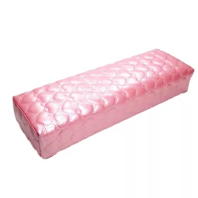 Kunstleder Handauflagen Rosa mit Herzchen