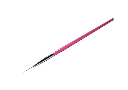 Díszítő tűhegyes ecset long #0  D008-0 Pink