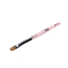 Gel Pinsel, flach  Z001 8 Rosa