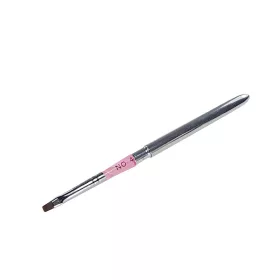 Metall Gel Pinsel, flach  Z008 4 Rosa