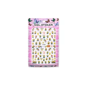 Selbstklebende Nagelsticker  F068 Minions #2