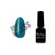 Amber glass géllakk 5ml #468 Dark aquamarine