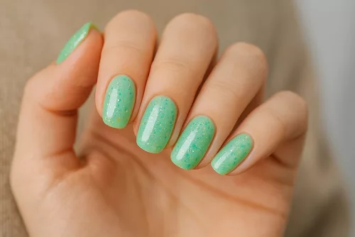 Phosphoreszierender Gellack 5ml #634 Glitzerndes Hellgrün