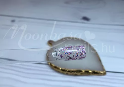 Phosphoreszierender Gellack 5ml #635glitzerndes Lila