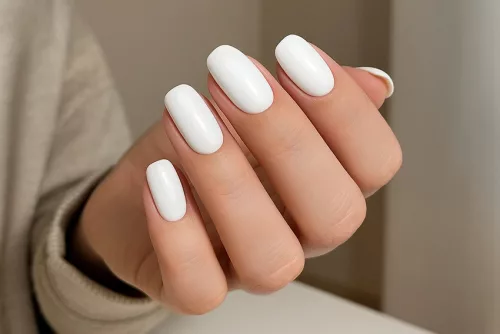 Phosphoreszierender Gellack 5ml #649 Schneeweiß