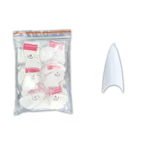   Kunstnägel Nail Tip Packung 500 Stück #002 W Stiletto – weiß