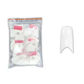  Kunstnägel Nail Tip Packung 500 Stück #005 W American   weiß