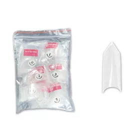   Kunstnägel Nail Tip Packung 500 Stück #008 C Edge   transparent