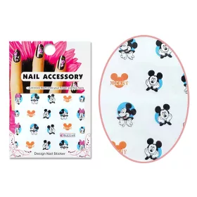   Acryl Effekt Aufkleber  BLE 2249 Mickey Mouse und Minnie Mouse