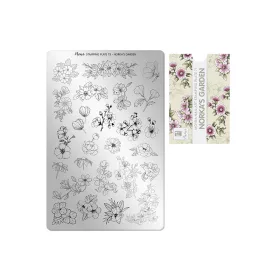 Stempelplatte – Moyra  #75 Norka’s garden