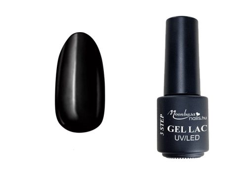 3step géllakk 4ml #002 Fekete