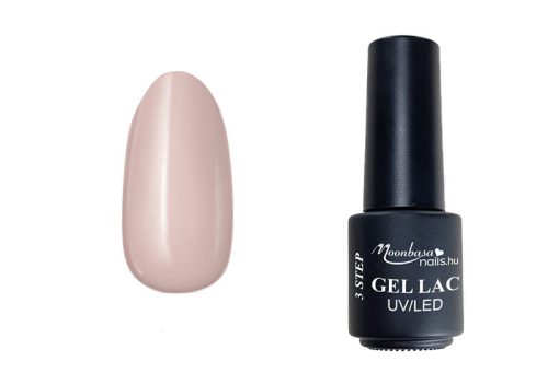 3step géllakk 4ml #016 Halvány rózsaszín