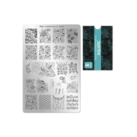 Stempelplatte – Moyra  #078 Aquatic