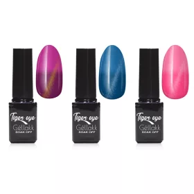 Unicorn Tiger Eye Thermo gellack Set   