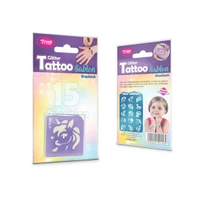 Pferde  und Einhorn Schablonenset, 15 Stück  #501560 