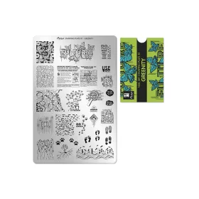 Stempelplatte – Moyra  #81 Greenity