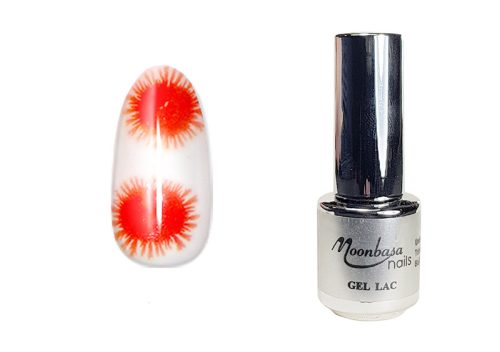 Snow-ice géllakk 4ml #727 Neon narancssárga