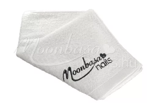 Moonbasanails Handtuch 75 x 33 cm  Weiß