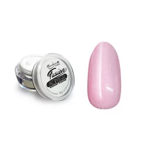   Fusion Acrylgel Bright Color im Tiegel 30g #051 Glitzerndes Rosa Hema frei