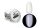 Fusion Acrylgel Luminous tégelyes 30g #021 Fehér